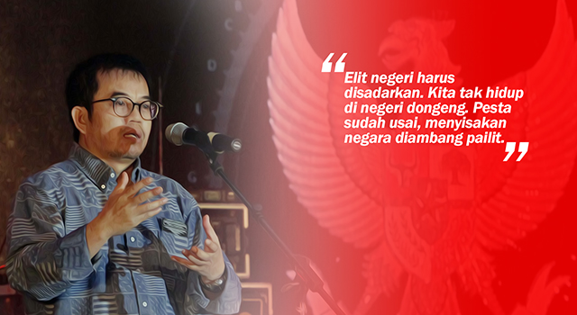 Yudi Latif. (ilustrasi/Aktual.news)