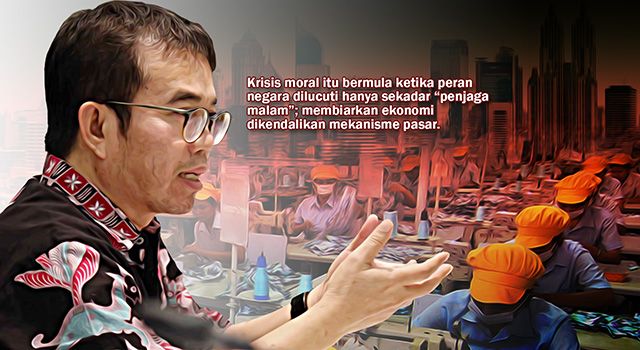 Yudi Latif: Krisis Ekonomi-Politik Sebagai Krisis Moral. (ilustrasi/Aktual.news)
