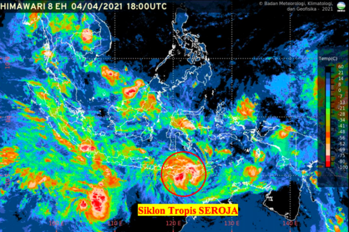 Tahun 2021, Siklon Tropis Indonesia Terdahsyat