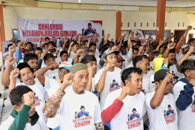Nelayan Balad Ganjar Bersama Pelaut Legokjawa Gaungkan Dukungan Ganjar Presiden 2024