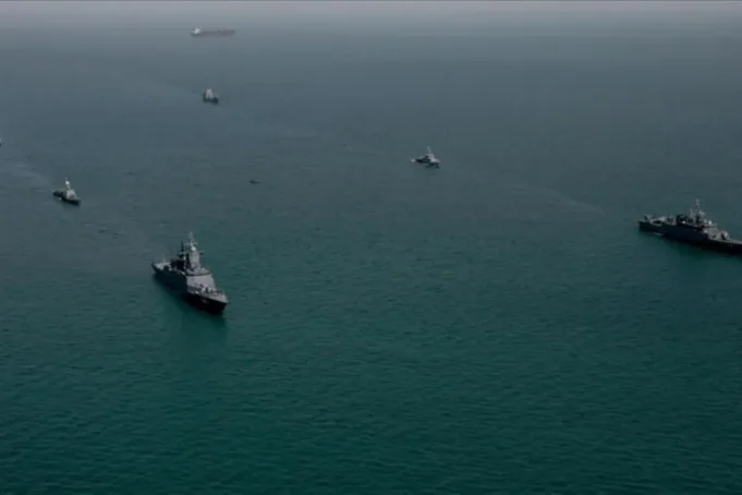 Ilustrasi Selat Hormuz, Iran. /ANTARA/Anadolu/py.