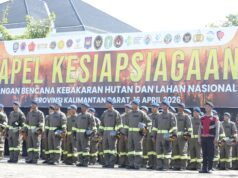 Hadapi Ancaman Kemarau Panjang, BNPB Gelar Apel Kesiapsiagaan Karhutla di Kalimantan Barat