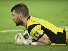 Paes Clean Sheet, Ajax Menang dan Tempel Ketat NEC di Klasemen Eredivisie Ilustrasi - Penjaga gawang Timnas Indonesia Marteen Paes mengamankan bola usai kemelut di depan gawangnya saat bertanding melawan Timnas Bahrain pada laga Grup C putaran ketiga Kualifikasi Piala Dunia 2026 Zona Asia di Stadion Utama Gelora Bung Karno, Senayan, Jakarta, Selasa (25/3/2025). ANTARA FOTO/Hafidz Mubarak A/app/Spt.