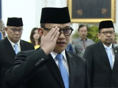 Prabowo Lantik Abdul Kadir Karding sebagai Kepala Badan Karantina Indonesia Tangkapan layar - Abdul Kadir Karding dilantik sebagai Kepala Badan Karantina Indonesia (Barantin) di Istana Negara, Jakarta, Senin (27/4/2026). (ANTARA/YouTube Sekretariat Presiden)