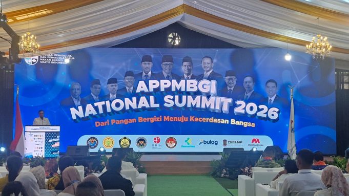 Ketua Umum APPMBGI, Abdul Rivai Ras saat memberikan sambutan dalam acara APPMBGI Summit 2026/Aktual.news