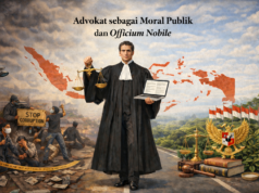 Advokat sebagai Moral Publik dan Officium Nobile