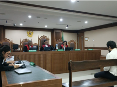 Kasus Kebakaran Maut 22 Korban Jiwa, Dirut Terra Drone Indonesia Dituntut 2 Tahun Penjara Suasana sidang di Pengadilan Negeri Jakarta Pusat dengan agenda pembacaan tuntutan terhadap terdakwa Direktur Utama Terra Drone Indonesia Michael Wishnu Wardana di Jakarta, Senin (11/5/2026). ANTARA/Khaerul Izan.