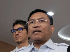 Kejagung Kaji Permohonan Justice Collaborator Sony Sonjaya dalam Kasus Korupsi MBG Wakil Kepala BGN Sony Sonjaya memberi keterangan kepada media usai peluncuran aplikasi Reviu MBG di Jakarta, Selasa (26/5/2026). ANTARA/Lintang Budiyanti Prameswari.