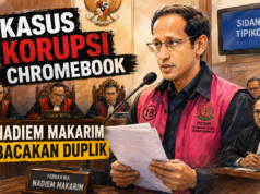 Kasus Korupsi Chromebook, Nadiem Makarim Bacakan Duplik Hari Ini Sebelum Sidang Putusan