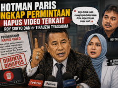 Hotman Paris Ungkap Permintaan Hapus Video Terkait Roy Suryo dan dr Tifa
