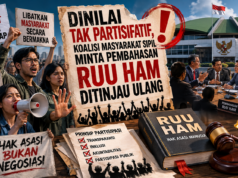 Dinilai Tak Partisifatif, Koalisi Masyarakat Sipil Minta Pembahasan RUU HAM Ditinjau Ulang