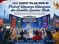 LCC Empat Pilar MPR RI Perkuat Wawasan Kebangsaan dan Karakter Generasi Muda