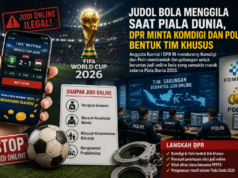 Judol Bola Menggila Saat Piala Dunia, DPR Minta Komdigi dan Polri Bentuk Tim Khusus