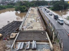 PU Kebut Penyelesaian Jembatan Kemang Pratama, Progres Tembus 92 Persen