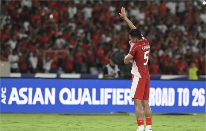 Screenshot 2026-06-01 at 10.54.22 PM Pesepak bola Timnas Indonesia Rizky Ridho melakukan selebrasi seusai timnya mengalahkan Timnas Bahrain dalam pertandingan Grup C putaran ketiga Kualifikasi Piala Dunia 2026 zona Asia di Stadion Utama Gelora Bung Karno, Senayan, Jakarta, Selasa (25/3/2025). ANTARA FOTO/Muhammad Adimaja/sgd/Spt.
