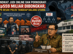Sindikat Judi Online dan Pornografi Rp559 Miliar Dibongkar, DPR Desak Polisi Tangkap Dalang Utama
