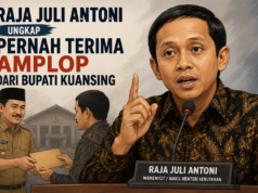 Raja Juli Antoni Ungkap Pernah Terima Amplop dari Bupati Kuansing