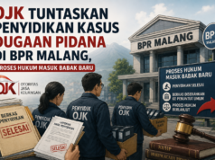 Kasus Dugaan Pidana BPR Malang Diusut Tuntas, OJK Rampungkan Penyidikan